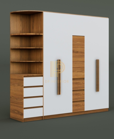 TỦ GỖ QUẦN ÁO DPINTERIOR