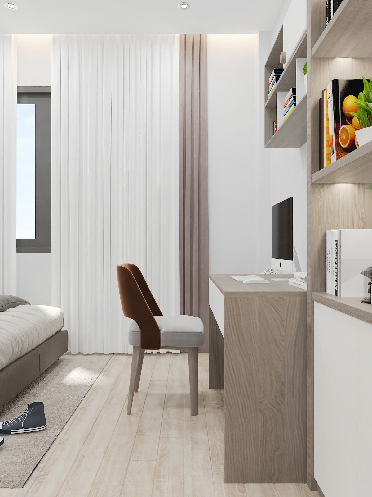 Dự án hoàn thiện nội thất nhà phố Quận 8 - Công ty Duy Phát