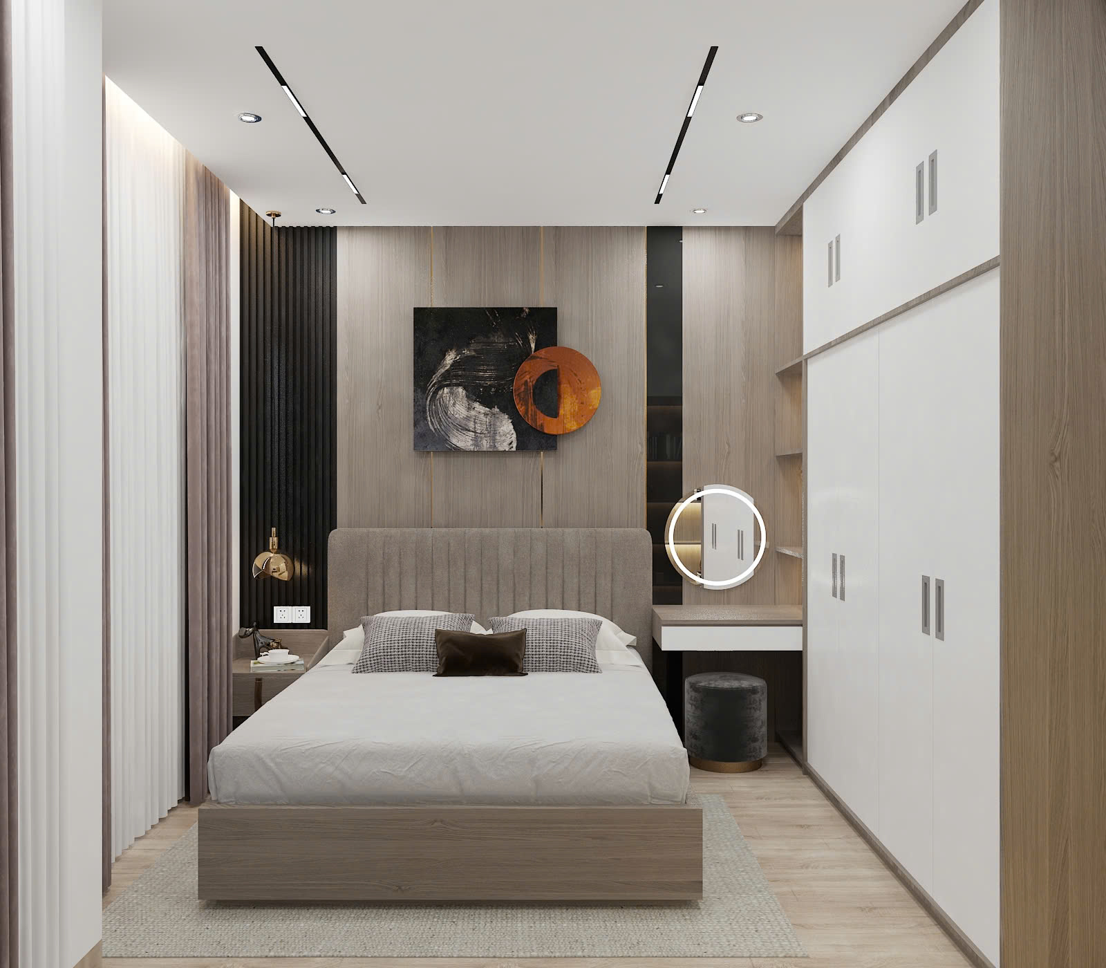 Dự án hoàn thiện nội thất nhà phố Quận 8 - Công ty Duy Phát