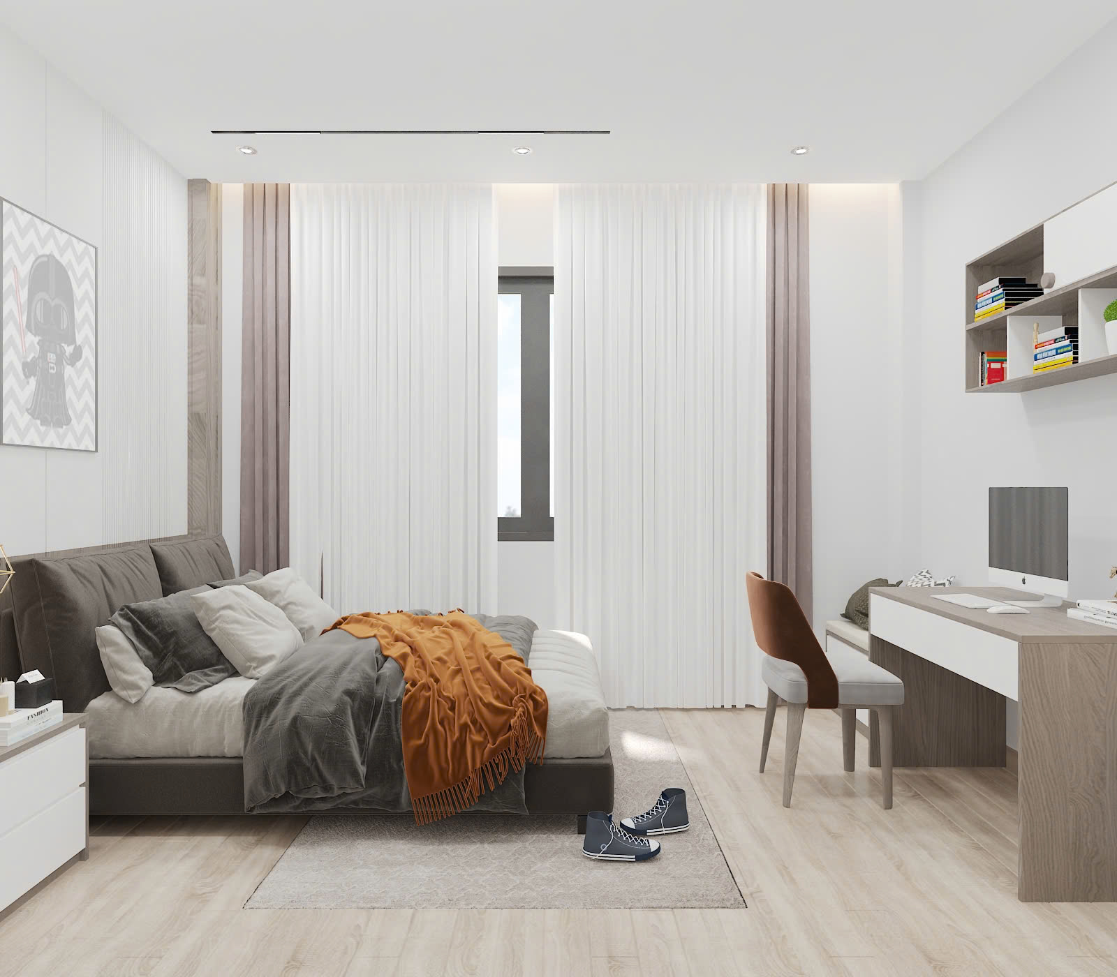 Dự án hoàn thiện nội thất nhà phố Quận 8 - Công ty Duy Phát